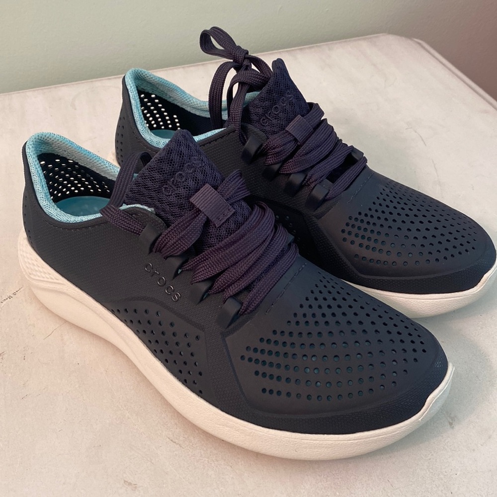 Crocs Literide Navy Blue Shoes
